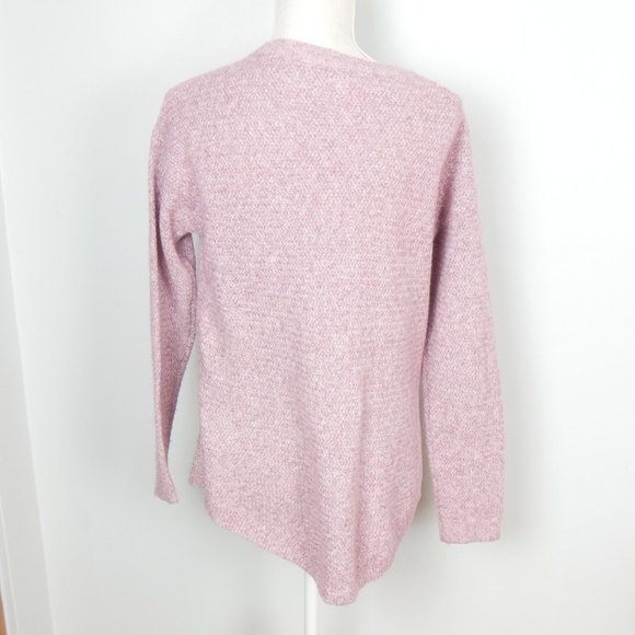 Fat Face United Kingdom Long Sleeve Crewneck Pink Knit Sweater US 8 UK 12 - Picture 7 of 10
